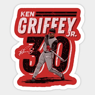 Ken Griffey Jr. Cincinnati Dash Sticker